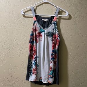 Floral (tropical) tank top
